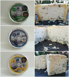 Variedades quesos azules de El Cabriteru