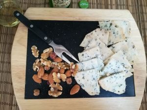 tabla de queso azul el Cabriteru frutos secos