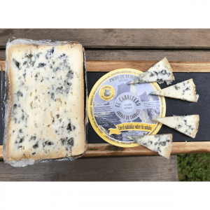 cuñas del queso azul de El Cabriteru leche pura de oveja